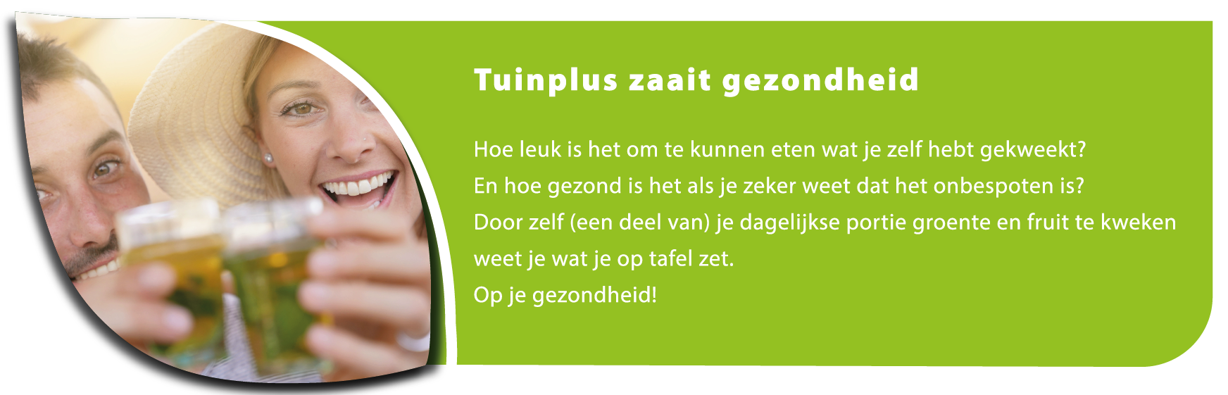 Tuinplus zaait gezondheid