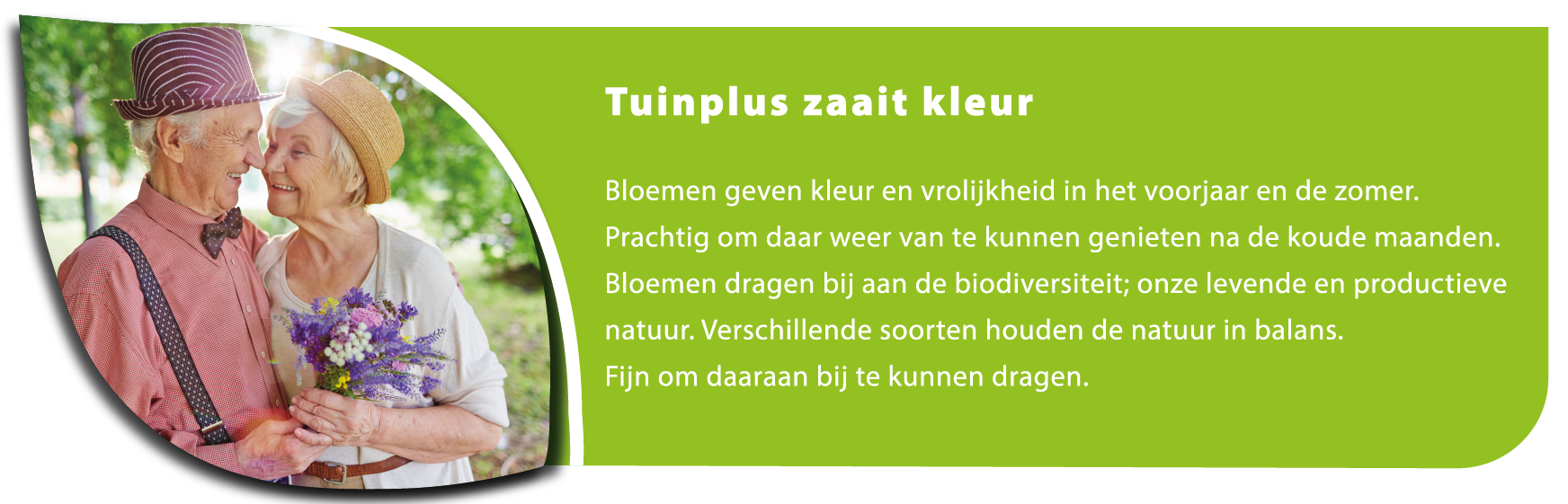 Tuinplus zaait kleur