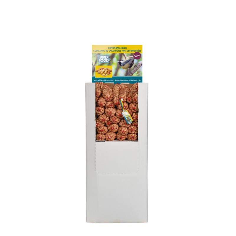 Bird Food 1/4 Display Doppindaslinger 50cm 120St( 1)