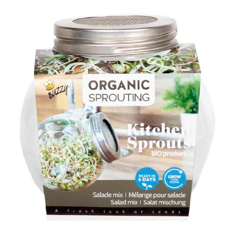 Buzzy® Organic Sprouting pot Salademix (6) BIO