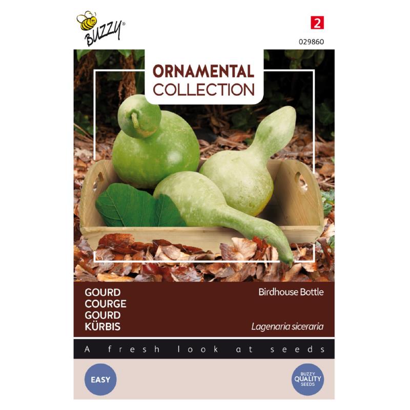 Buzzy® Ornamental Gourd Birdhouse/Bottle (Lagenaria leuc.)