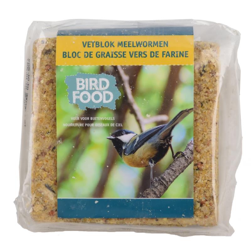 Bird Food Vetblok Meelwormen 300g (12)