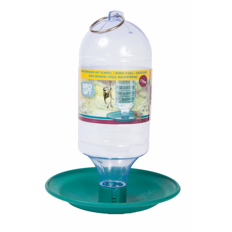 Bird Gift Waterdrinker met Schotel (6)