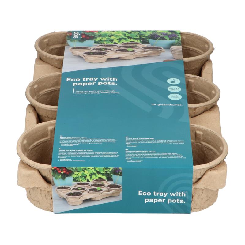 SOGO Eco kweektray incl. 8 paperpots (4)