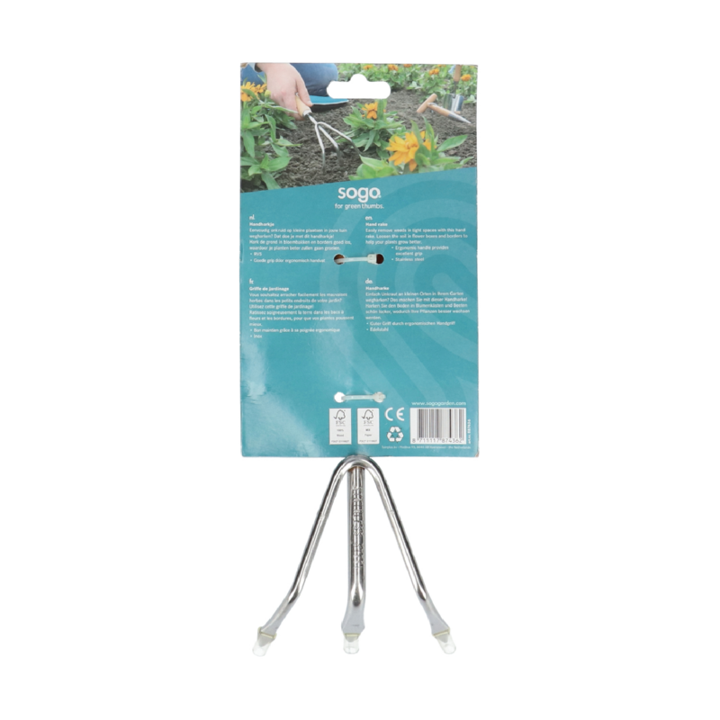 SOGO Handharkje 3-tands roestvrijstaal (5)