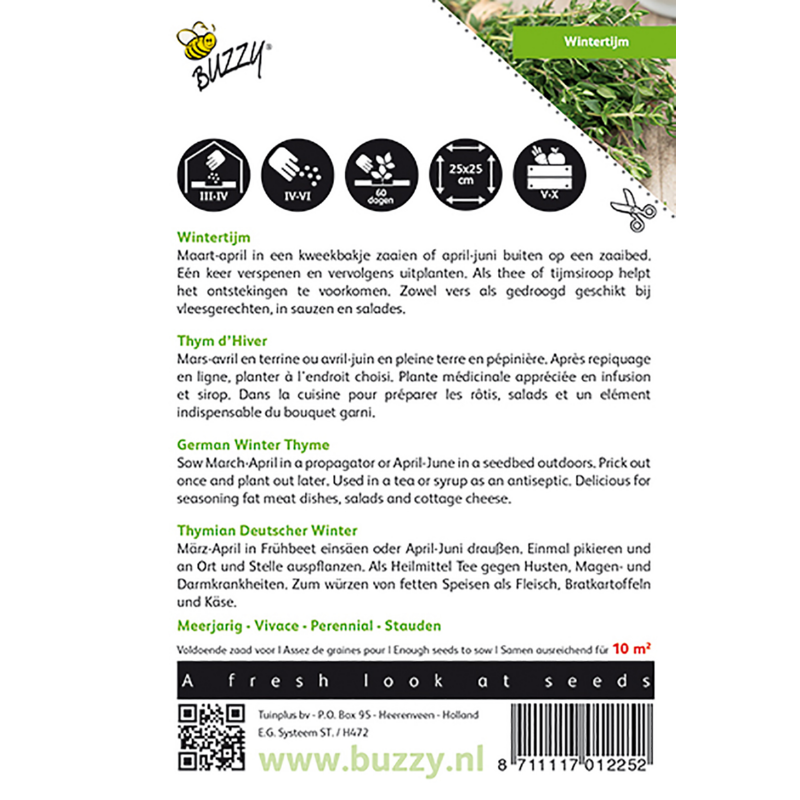 Buzzy® Tijm Echte Winter