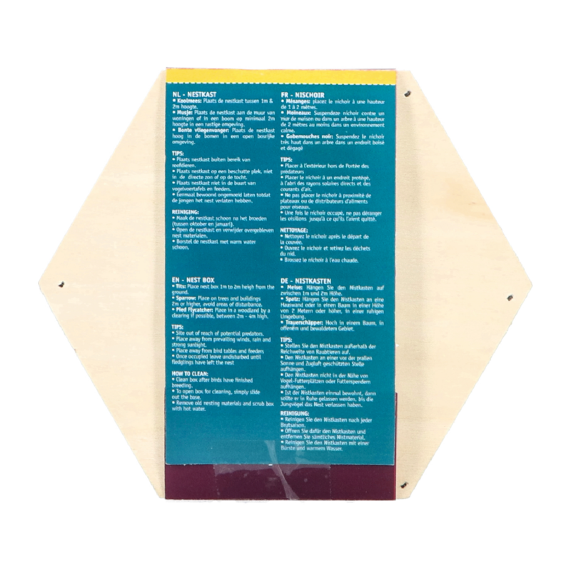 Buzzy® Home Hexagon Mezen Nestkast