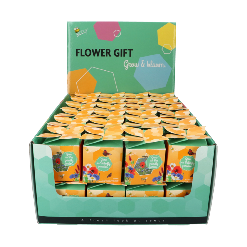 Buzzy® Display Flower Gift Insect Flower mix (48)