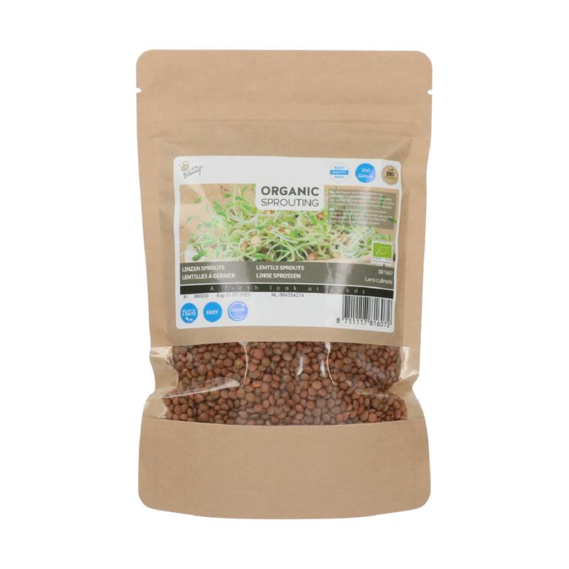Sprouting Linzen 250g (BIO)