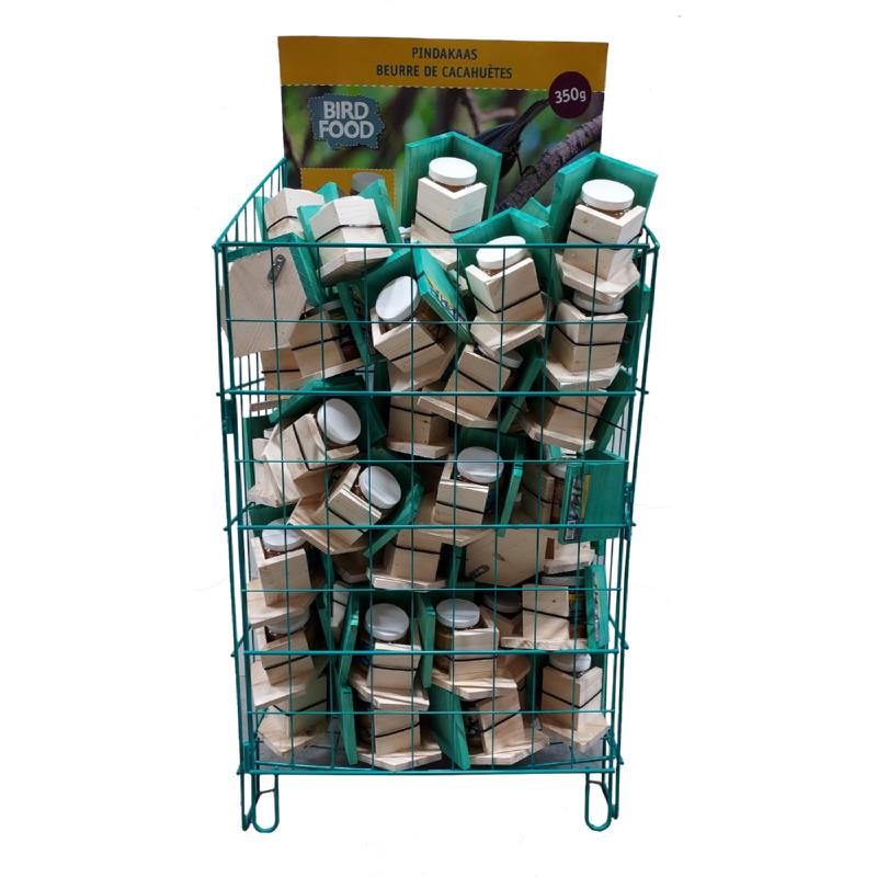 Promobin Pindakaas Feeder incl. pindakaaspot 350g 72st