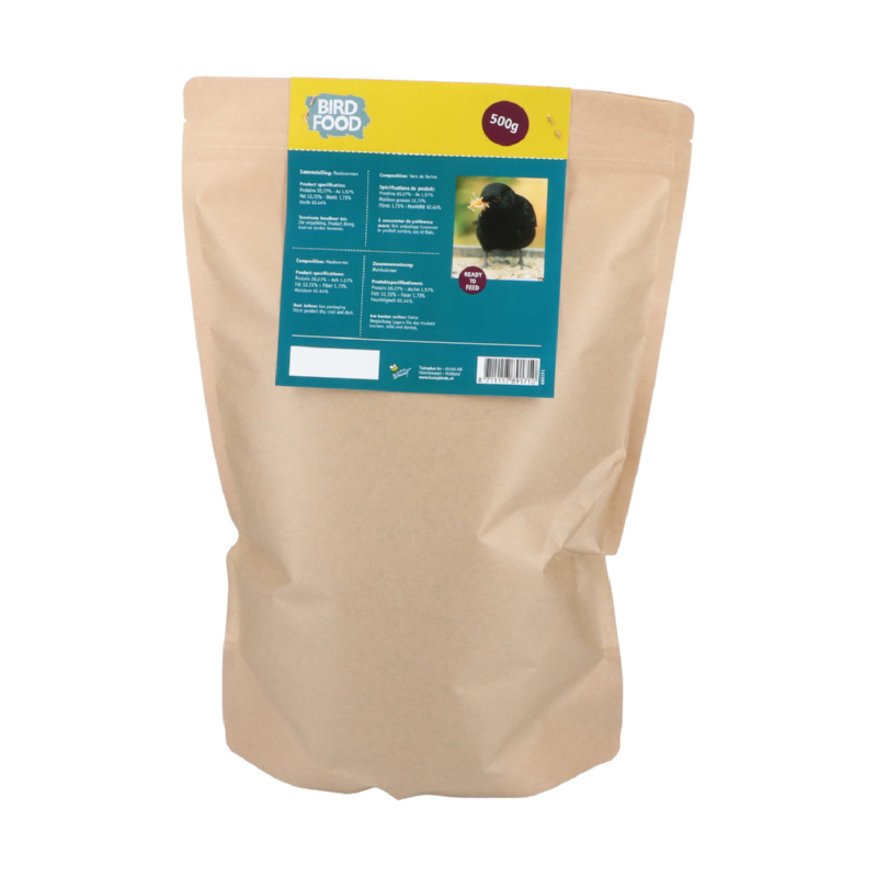 Bird Food Meelworm in duurzame verp. 500g