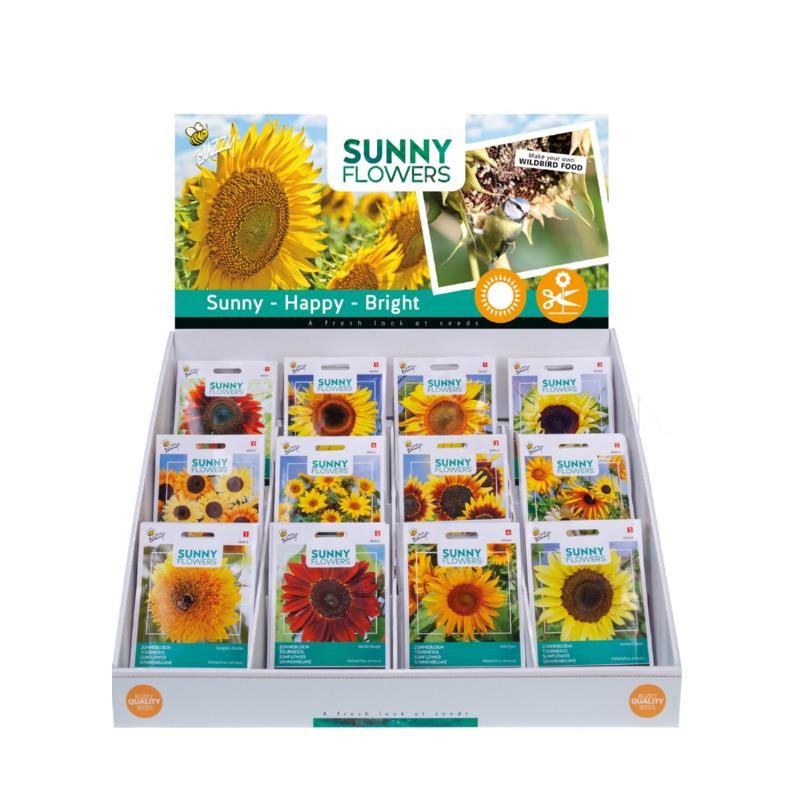 Buzzy® Display Sunny Sunflowers 12x10 (1)