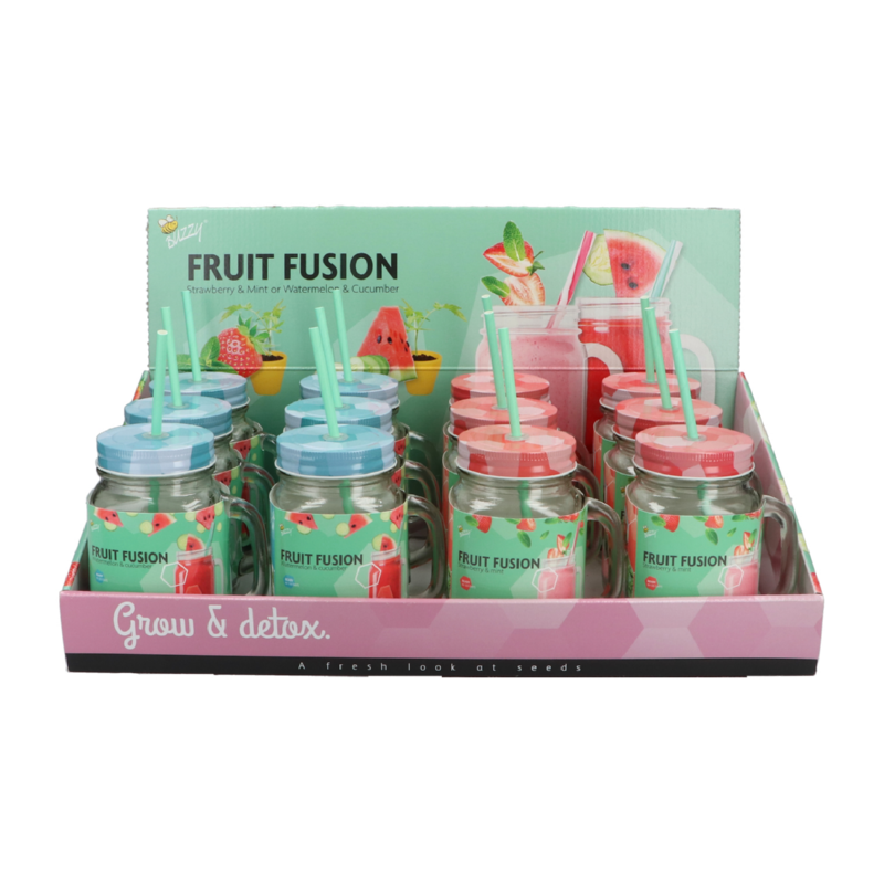 Buzzy® Display Fruit Fusion 12 stuks