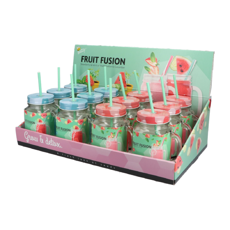 Buzzy® Display Fruit Fusion 12 stuks