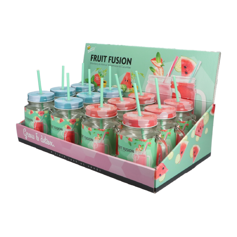 Buzzy® Display Fruit Fusion 12 stuks