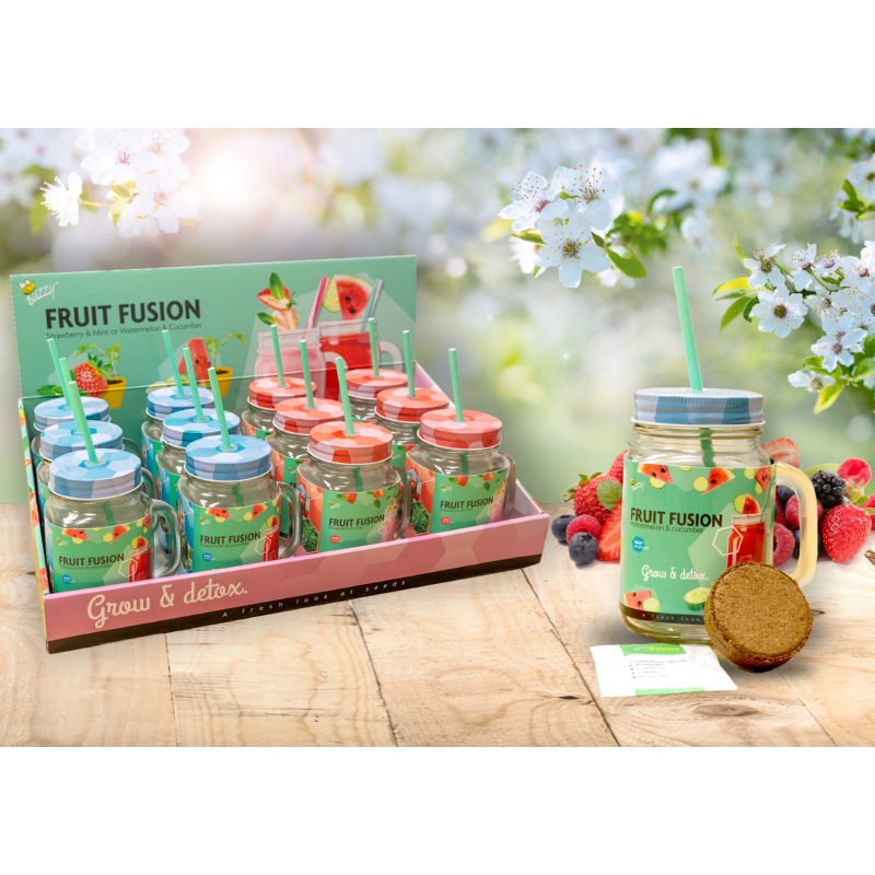 Buzzy® Display Fruit Fusion 12 stuks