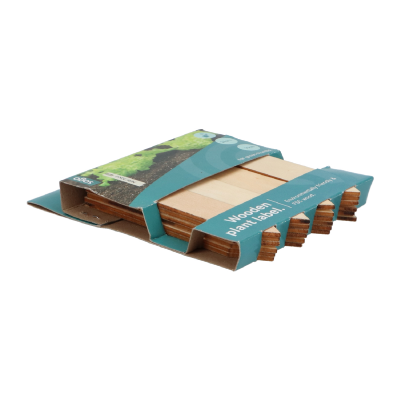 SOGO Houten steeketiket 10cm, 24st (10)